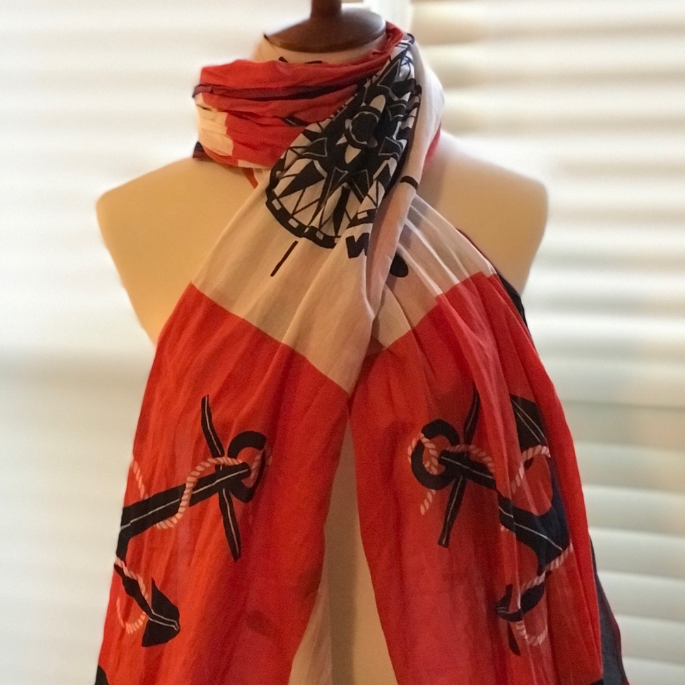 Nautical Fashion Scarf